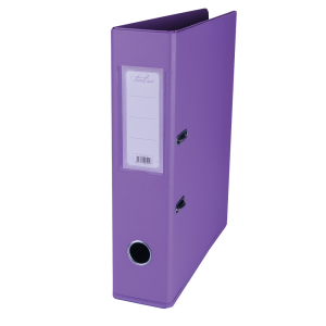 Treeline Purple PVC-70  Lever Arch Files                             