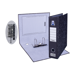 A4 Black Lever Arch Files With Plastic Compressor