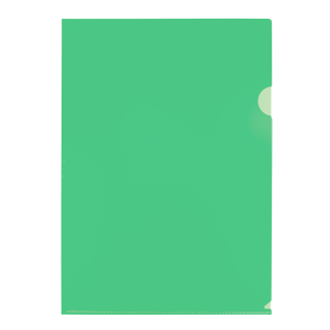 Treeline Green Presentation Folder (Open 2 Side)                     