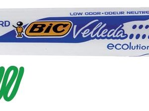 Bic Velleda Whiteboard Markers Medium Black                 