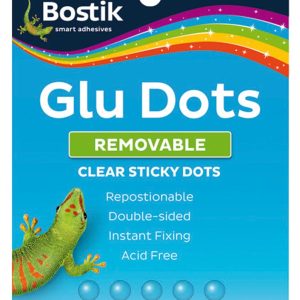 Bostik Removable Sticki Dots - Blister Pack (wallet 64 dots)
