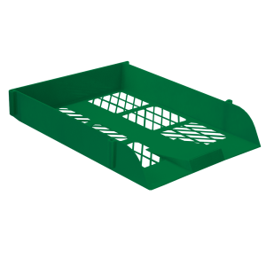Treeline Green Desk Letter Trays                                     