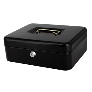 Treeline TCBX-10 Black Cash Box 10 Inch                              