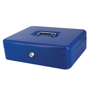 Treeline TCBX-12 Blue Cash Box 12 Inch                               