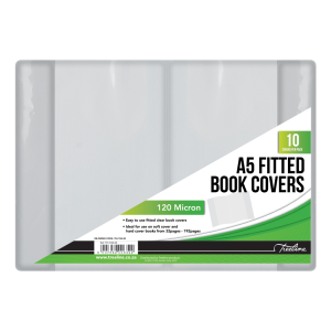 Treeline A5 Pvc Clear Fitted Book covers TBC-A5                      