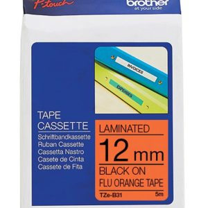 Brother Black on Orange - B31  12mm                                 