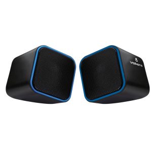 Volkano Diamond Series USB-Powered Stereo Speakers - Blue   