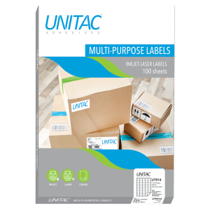 Unitac A4 label 38.5 x 29.9 45up
