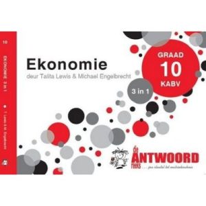 Antwoordreeks:  Ekonomie Graad 12 (3in1)